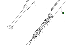 Цилиндр UE3050043 Komatsu
