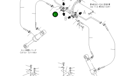 Трубка 208-871-2191 Komatsu