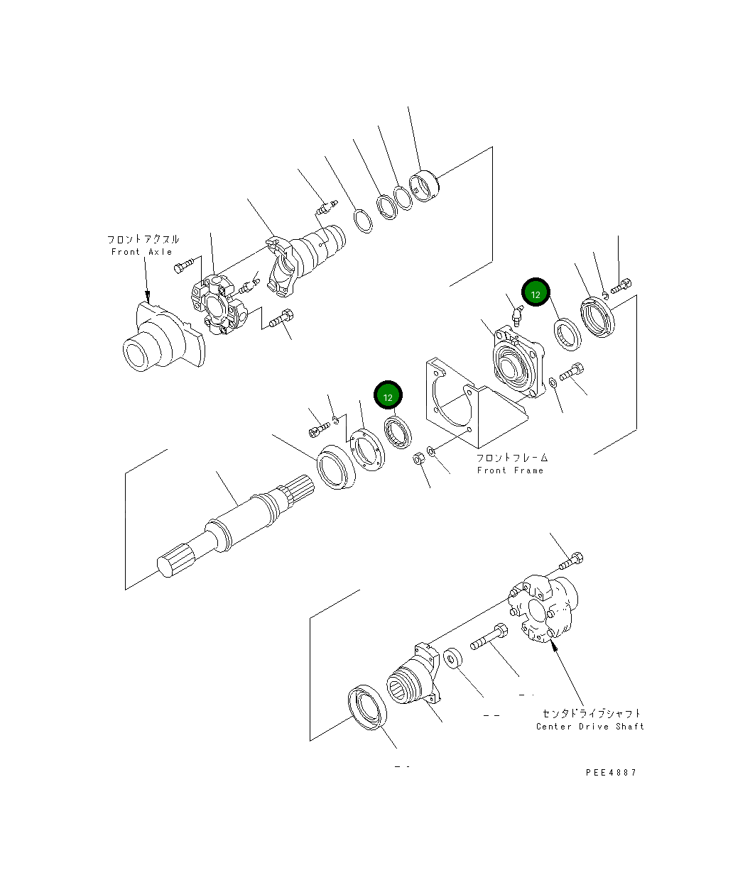 Уплотнение 421-20-15620 Komatsu