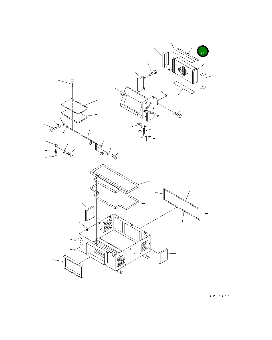 Уплотнение TW7036-1390 Komatsu