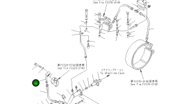 Трубка 175-49-21472 Komatsu
