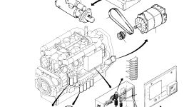 Топливный фильтр 766 454 73 Komatsu