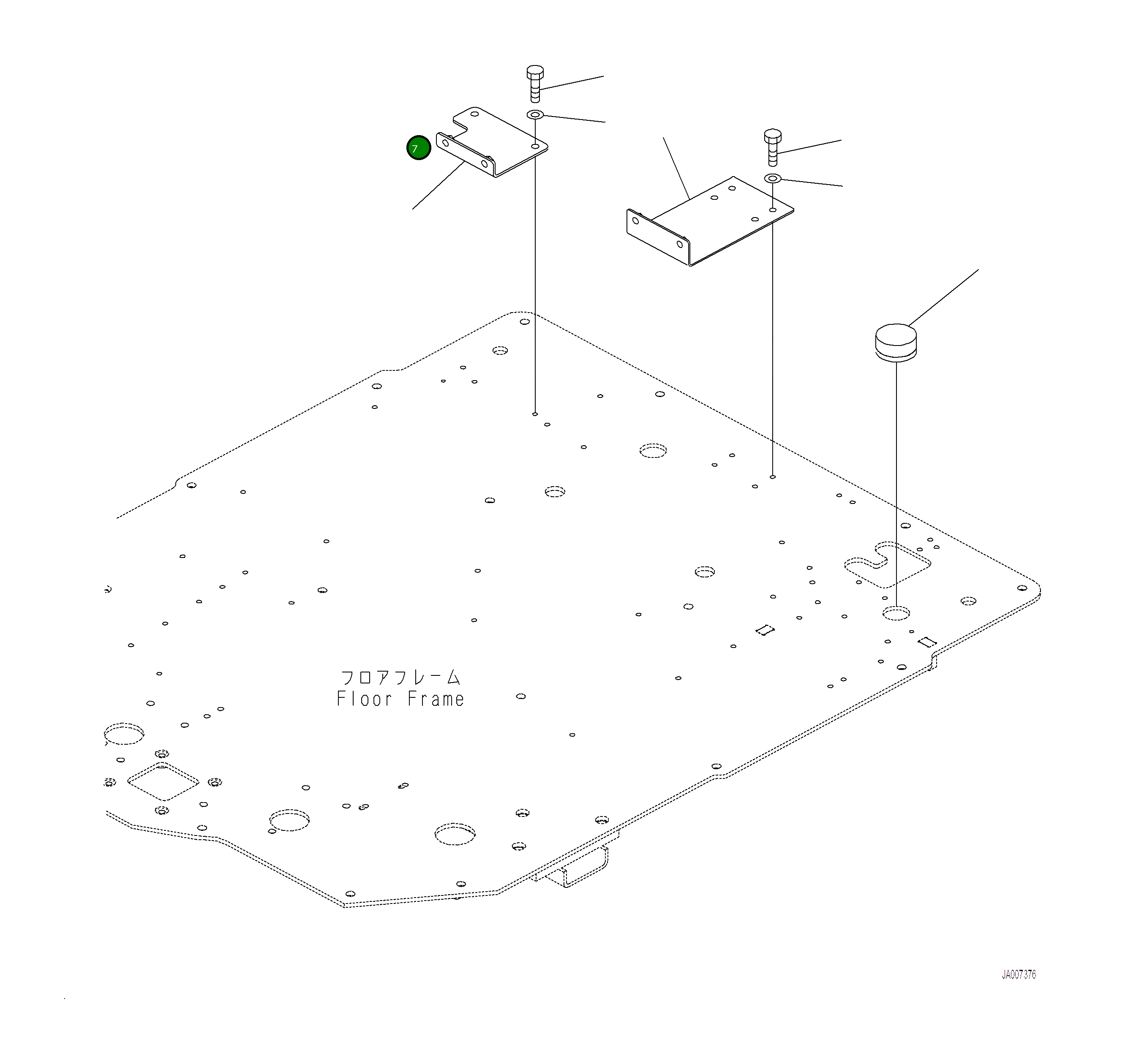 Уплотнение 425-54-43941 Komatsu