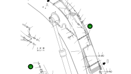 Трубка 209-70-77160 Komatsu