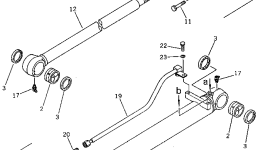 Трубка 201-63-76380 Komatsu