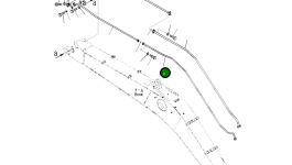 Трубка 208-62-47160 Komatsu