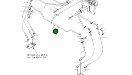 Трубка 208-871-2211 Komatsu