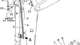 Трубка 209-944-6611 Komatsu
