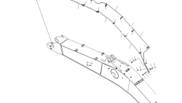 Трубка 208-62-K3230 Komatsu