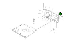 Уплотнение 103-B62-1860 Komatsu