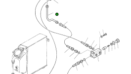 Труба 3F3062052 Komatsu