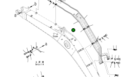 Трубка 207-62-74112 Komatsu