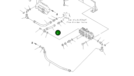 Трубка 23D-60-16550 Komatsu