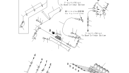 Трубка 208-70-65350 Komatsu