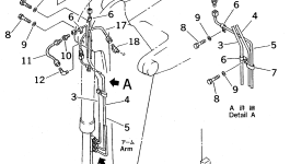 Трубка 209-944-6641 Komatsu