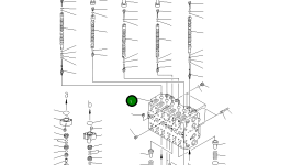 Управляющий клапан 723-47-14401 Komatsu