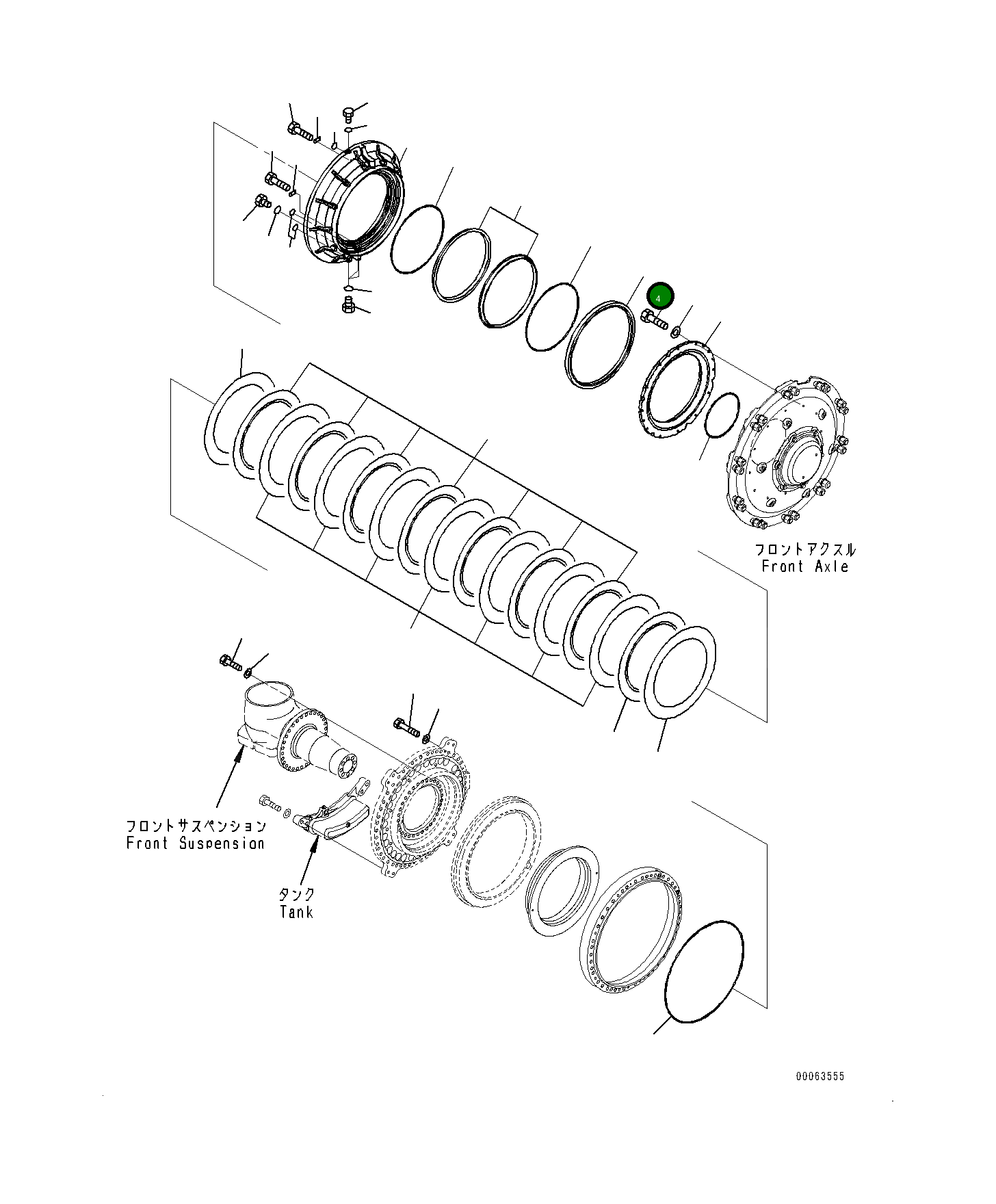 Уплотнение 428-33-11970 Komatsu