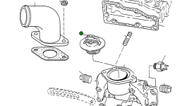 Термостат 4906768M1 Komatsu