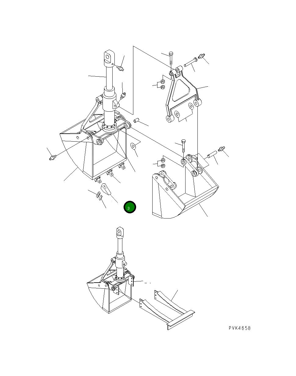 Точка ARK100CSB40-02 Komatsu