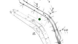 Трубка 202-62-17110 Komatsu