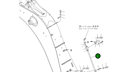 Трубка 209-62-79230 Komatsu