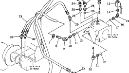 Шланг 266-80-58130 Komatsu