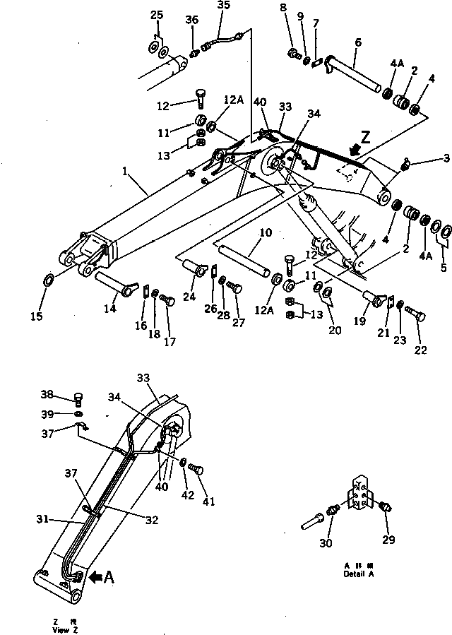 Трубка 207-70-31260 Komatsu