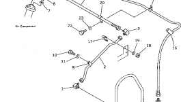 Шланг 07821-20809 Komatsu