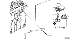 Топливный фильтр 6742-71-3790 Komatsu