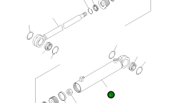 Цилиндр 707-11-85350 Komatsu