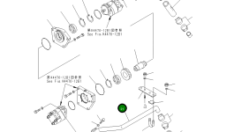 Трубка 427-S05-5951 Komatsu