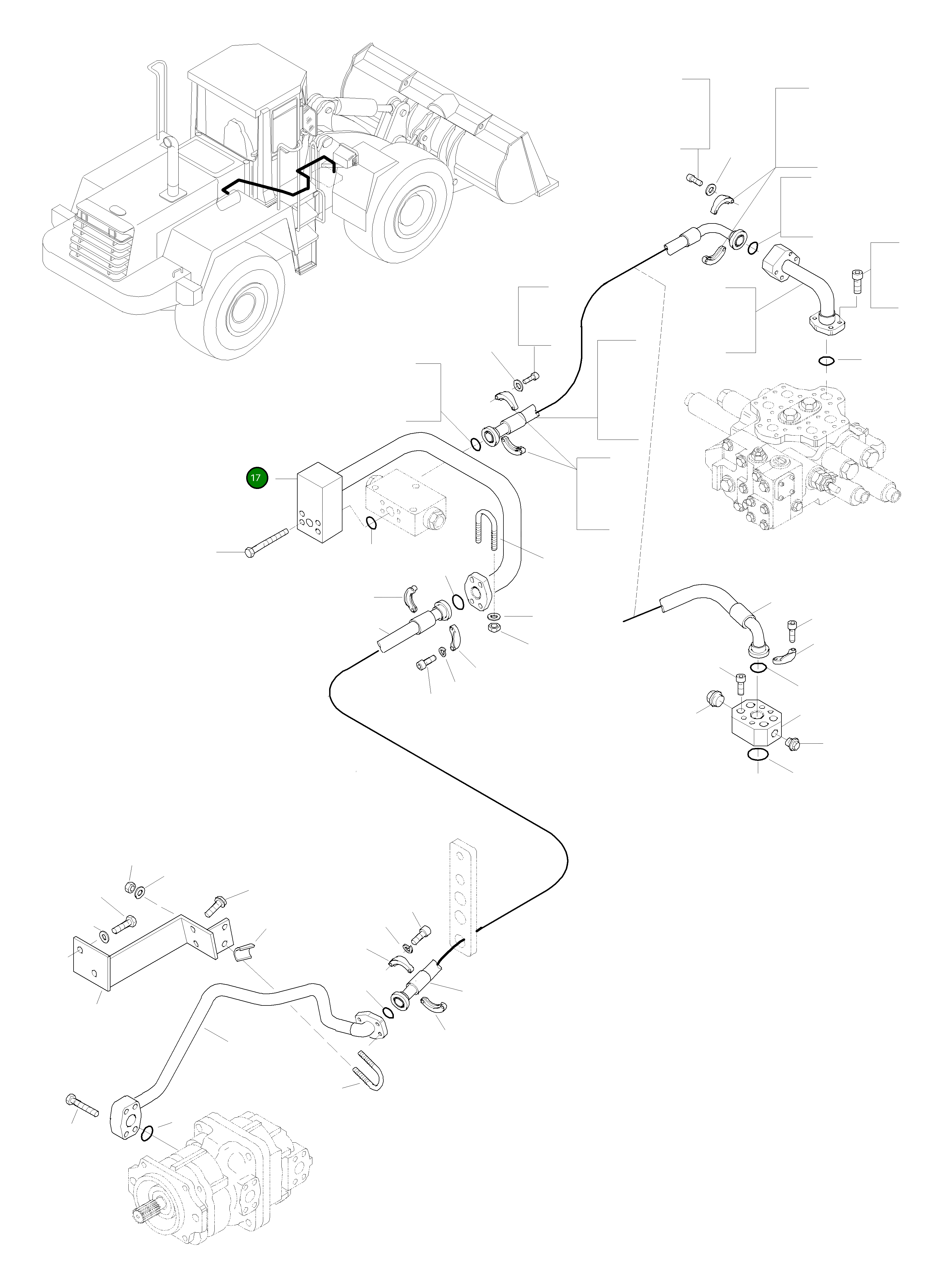 Труба 421-N24-H351 Komatsu
