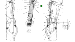 Трубка 208-62-KB830 Komatsu