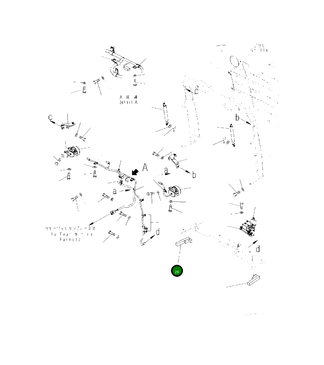 Уплотнение 419-54-62521 Komatsu