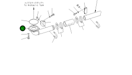Трубка 209-64-11180 Komatsu