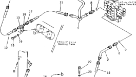 Трубка 201-62-65161 Komatsu