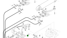 Труба 424-62-H3400 Komatsu