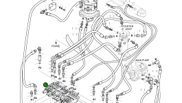 Управляющий клапан K1007961E Komatsu