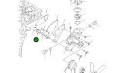 Труба YM119810-42290 Komatsu