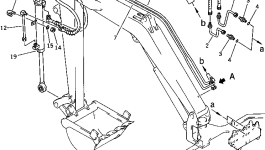 Трубка 20L-62-12620 Komatsu