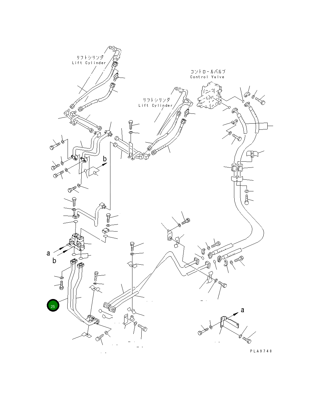 Трубка 14X-62-16210 Komatsu