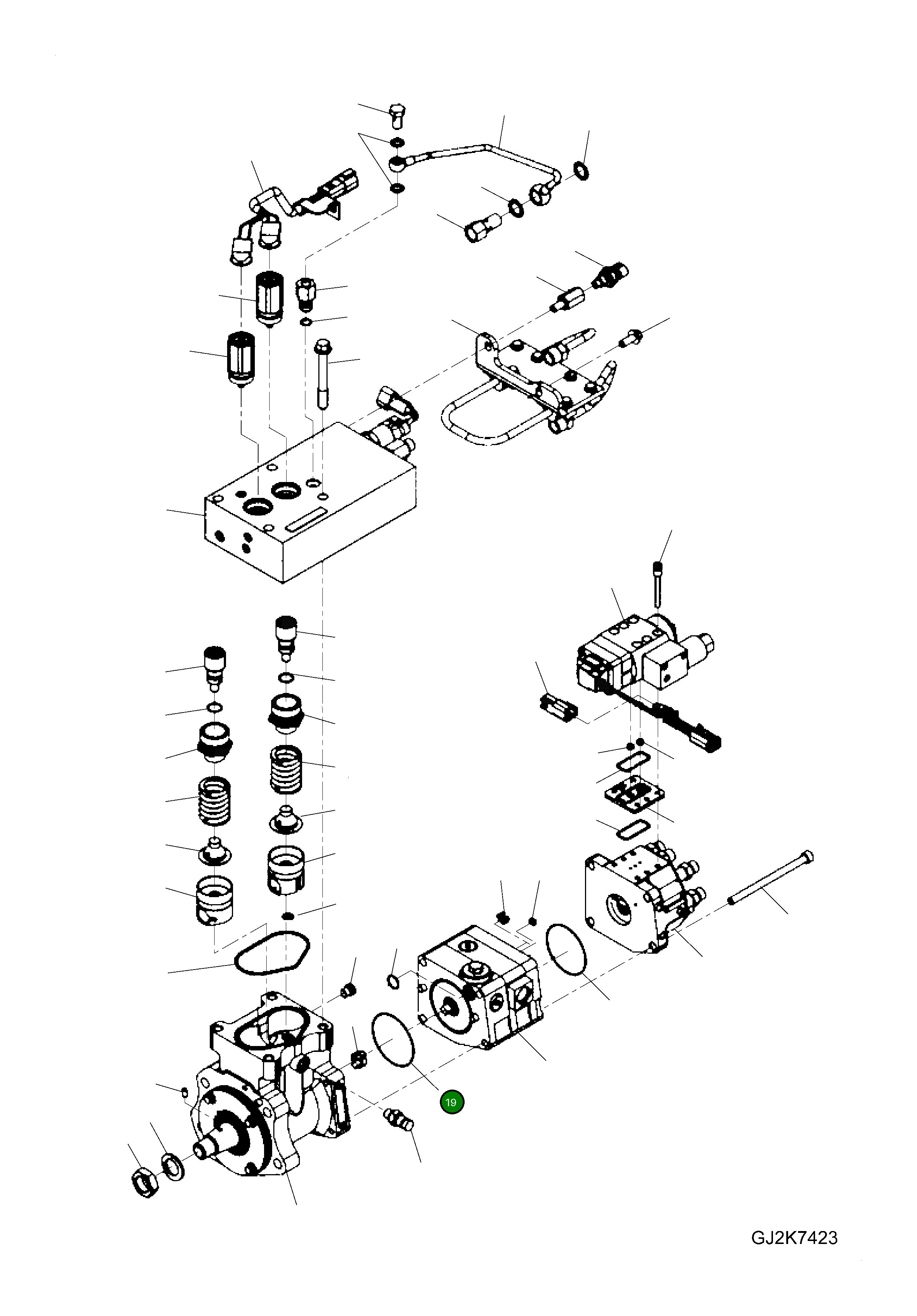 Уплотнение 6744-71-1230 Komatsu