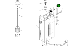 Трубка 22B-60-11610 Komatsu