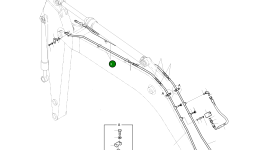 Труба 140-00009 Komatsu