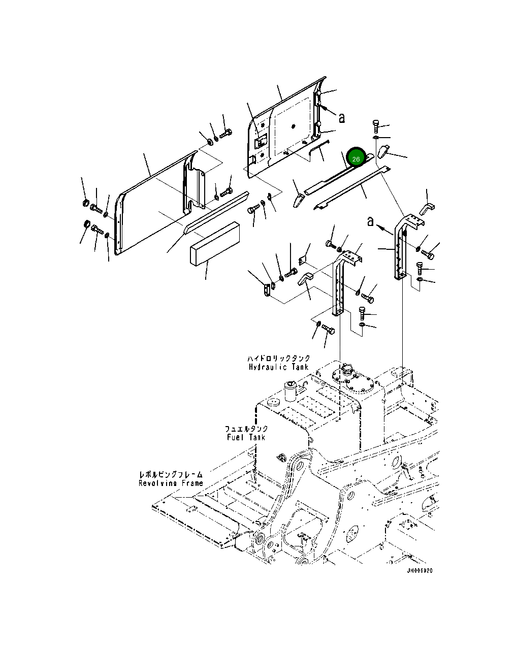 Уплотнение 20Y-54-86571 Komatsu