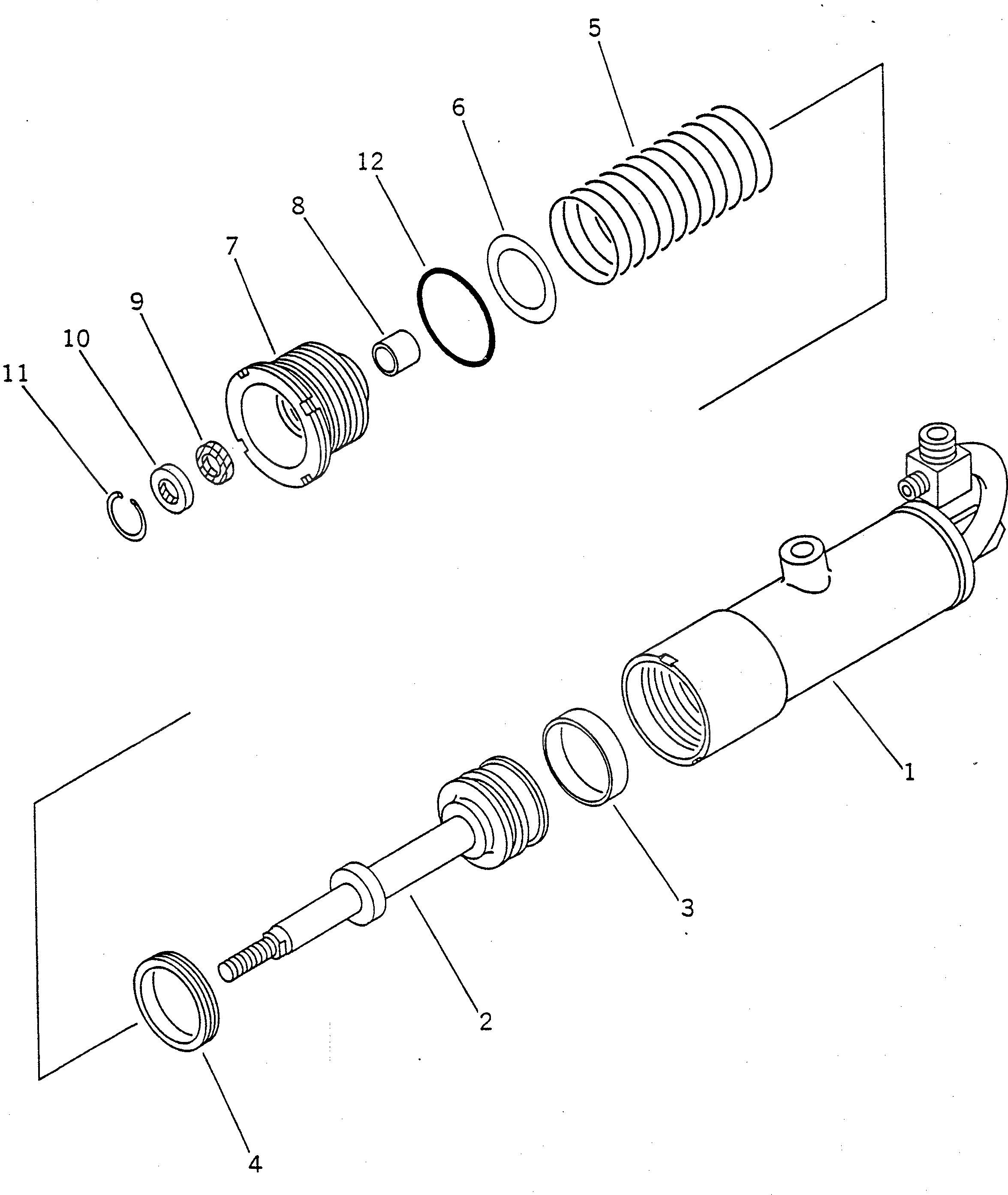 Цилиндр 23S-964-4242 Komatsu