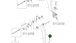 Трубка 42C-62-16172 Komatsu