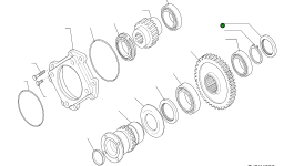 Уплотнение 42T-23-H0P57 Komatsu