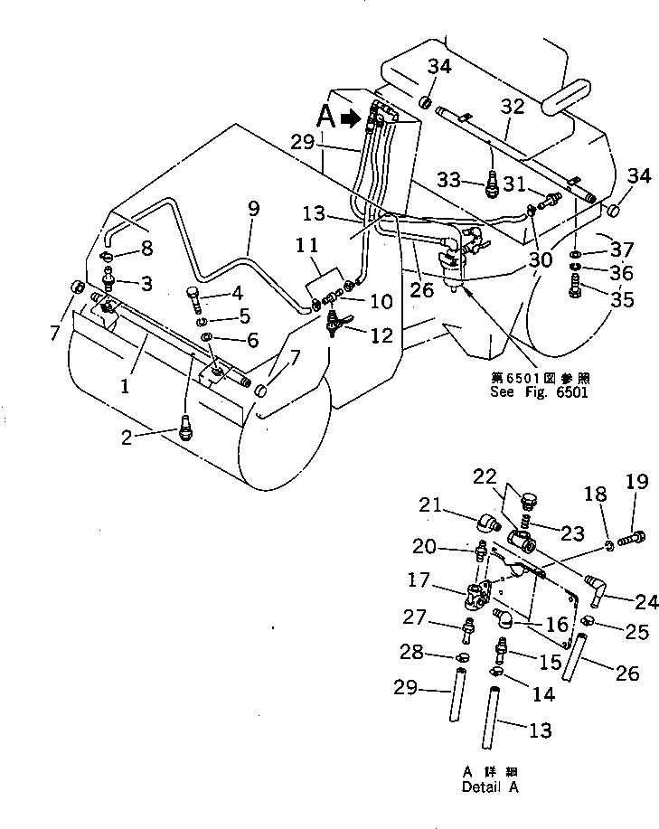 Шланг 267-19-12175 Komatsu