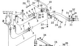 Трубка 209-62-64152 Komatsu